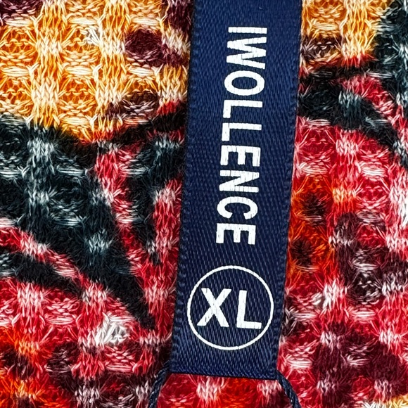 Iwolence Boho Mandala Tank Top – Colorful Festival V-Neck Sleeveless Blouse (XL) - Picture 9 of 13